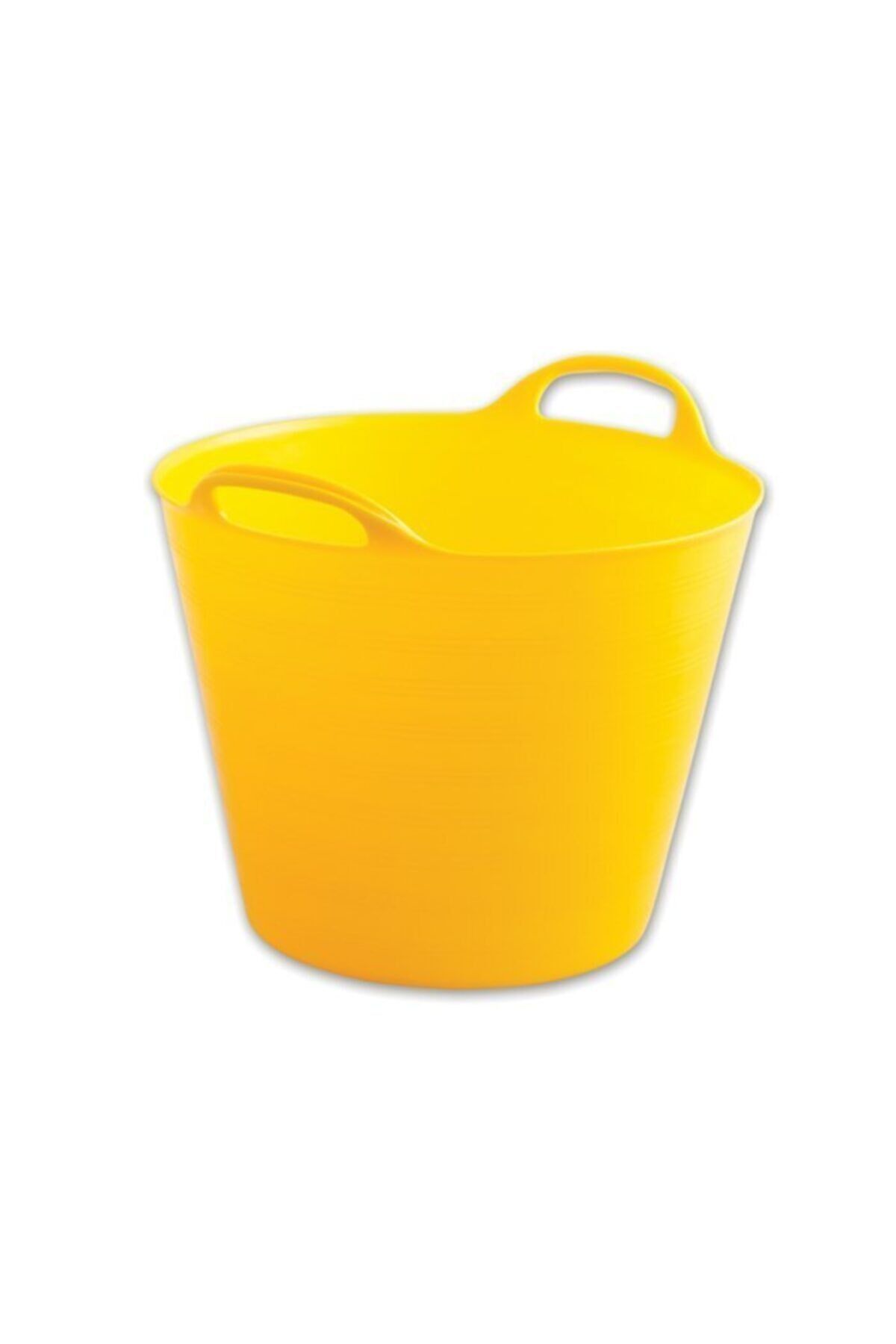 Dekor 576 Elastik Kova Tamir Tadilat Temizlik Kovası 25 Litre Sarı - Tek Ebat