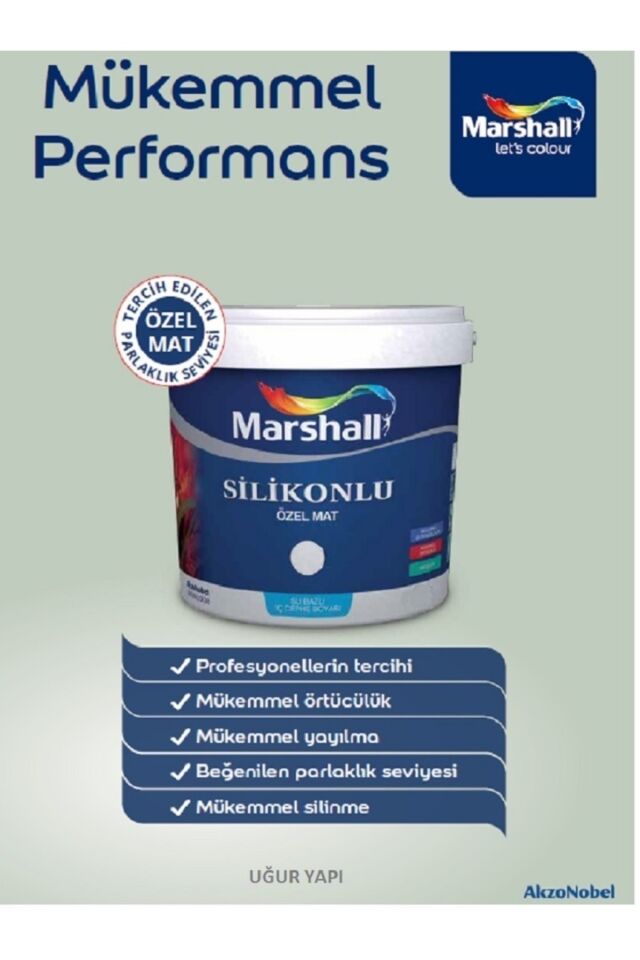 Silikonlu Özel Mat Iç Cephe Boyası Gelin Teli