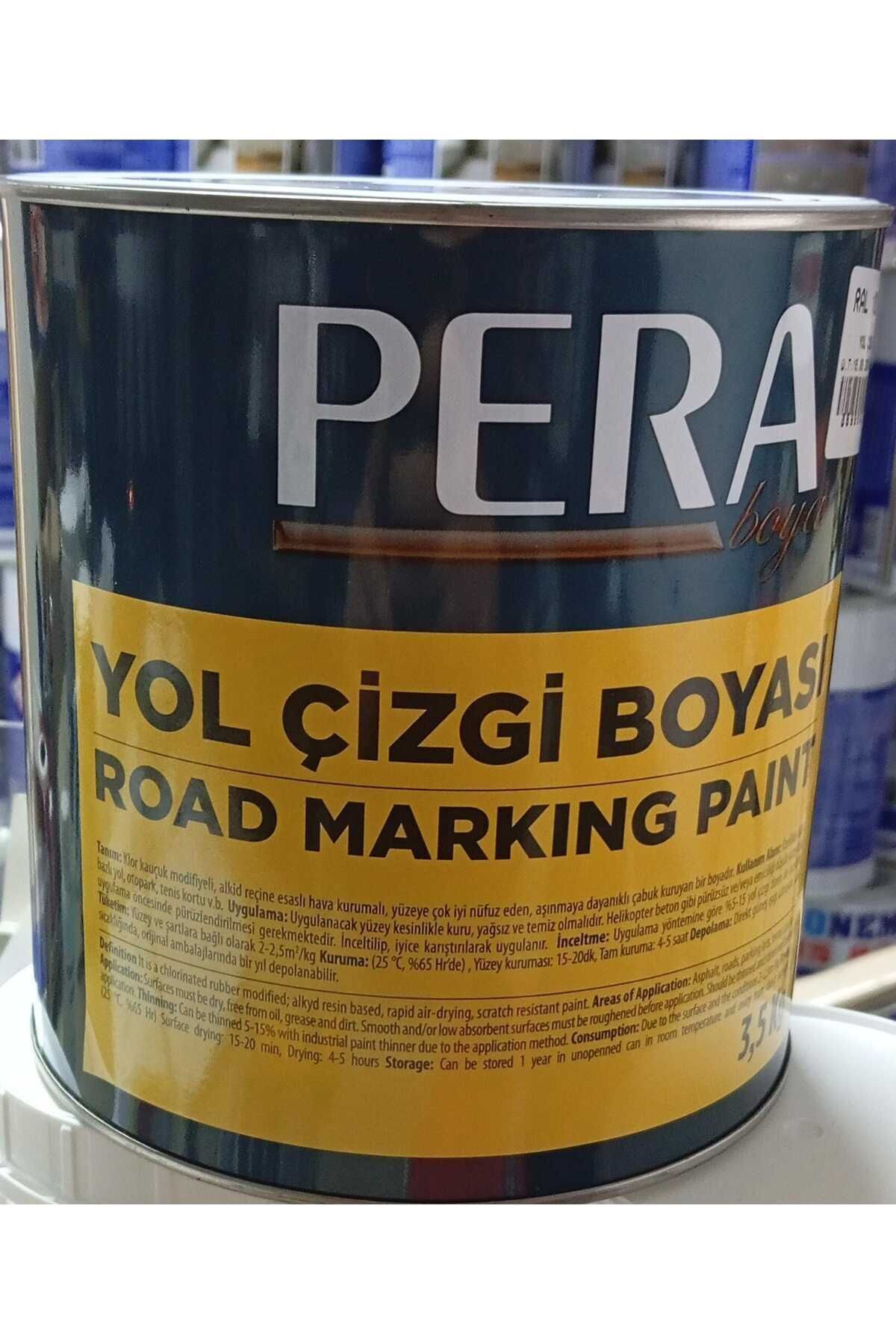 Yol Çizgi Boyası 3.5 Kğ Sarı Ral 1023 Öz Bayar