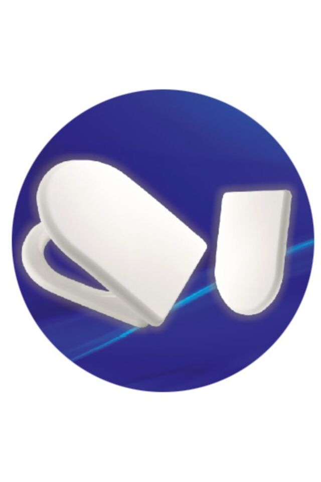 Gala Süvari Kare Klozet Kapağı