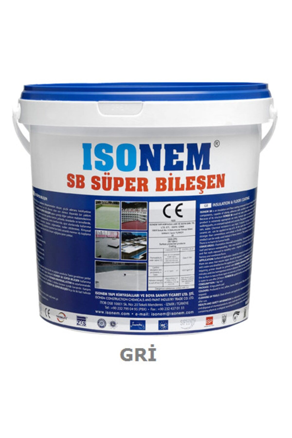 Sb Süper Bileşen 5 Kg Gri Gri