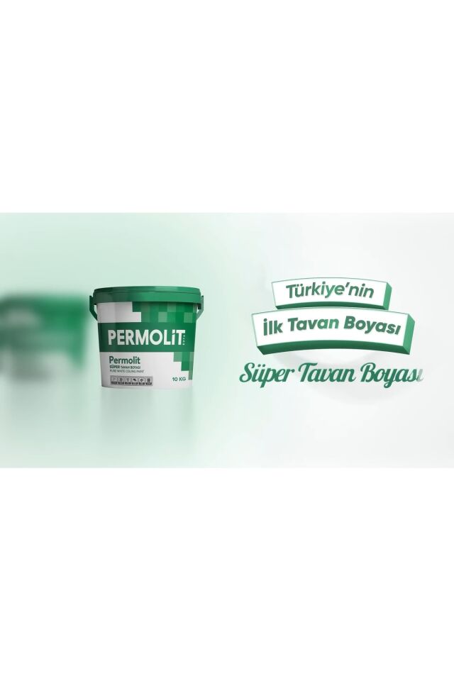 Süper Tavan Boyası Beyaz-17,5 Kg Beyaz