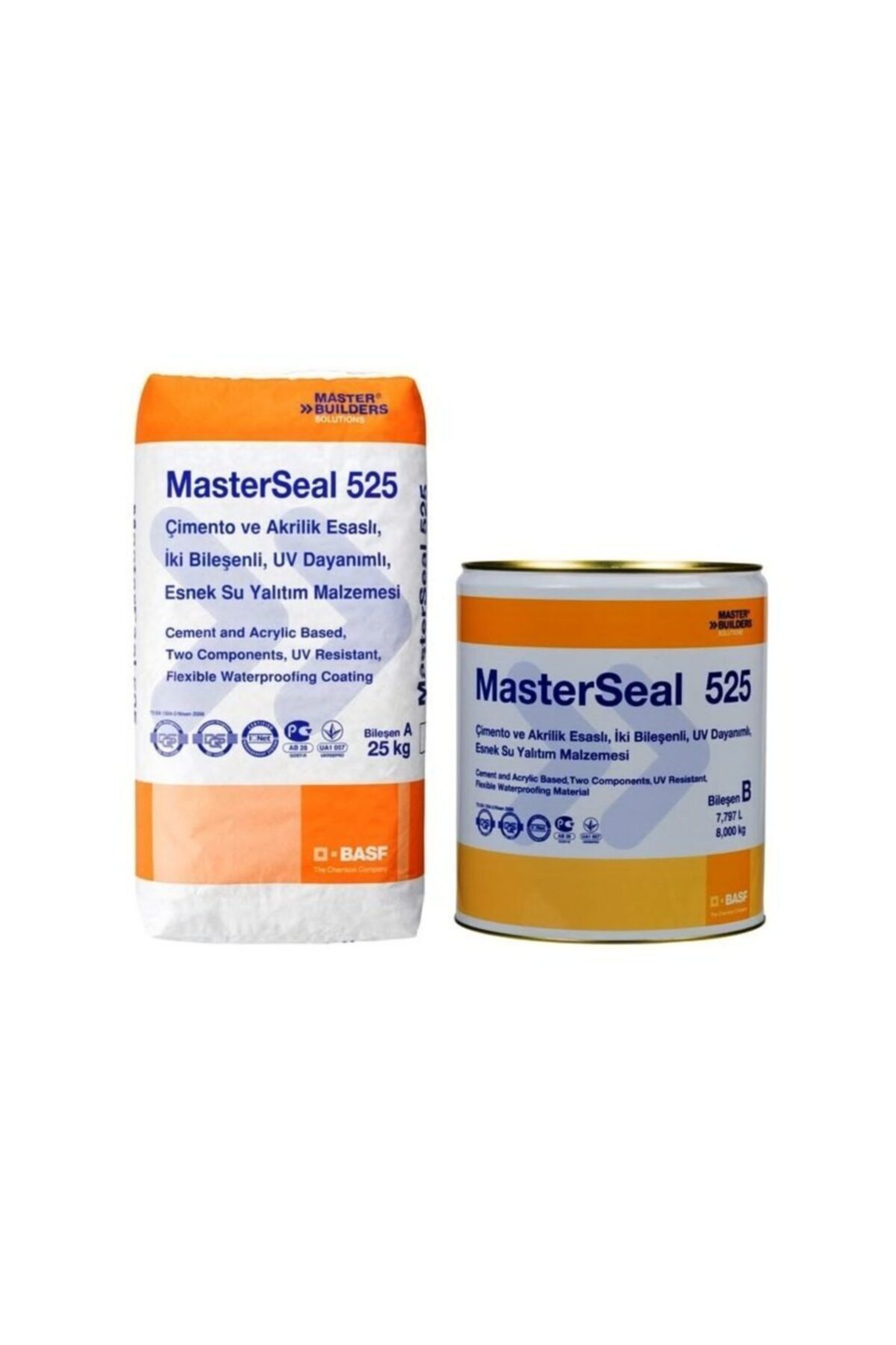 Master Buılders Masterseal 525 Elastik Su Yalıtım Malzemesi 33 Kg 00819-820_1