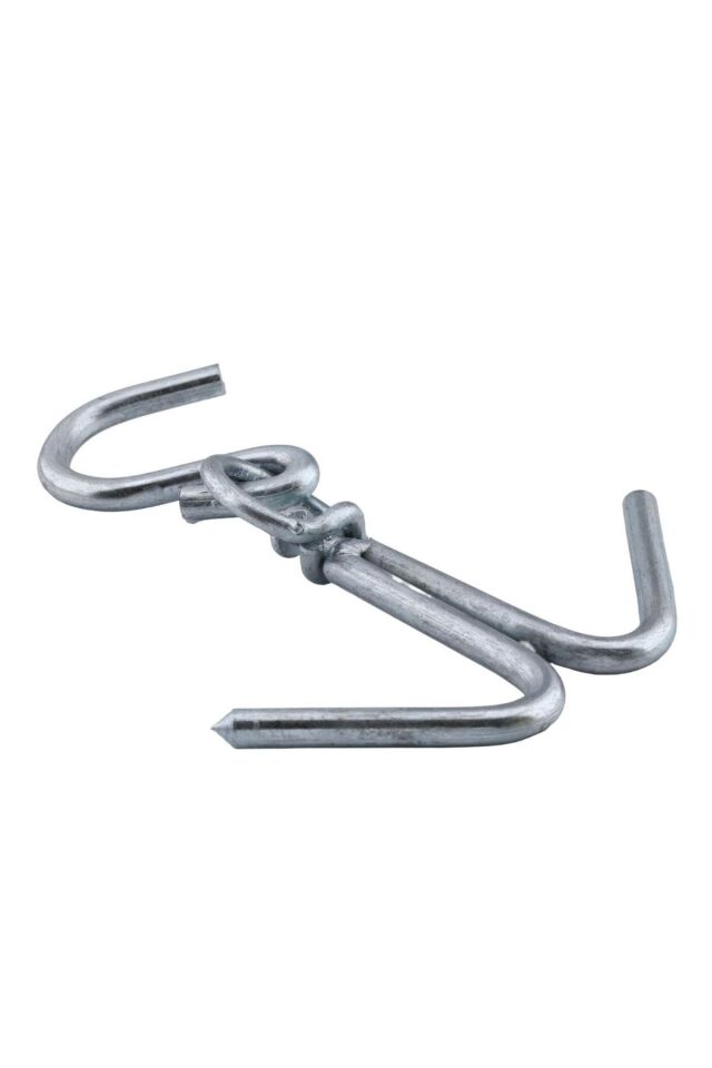 Kasap Et Kancası Kurban Asma Kancası Dönerli Çift Taraflı 10 mm Metal Çengel