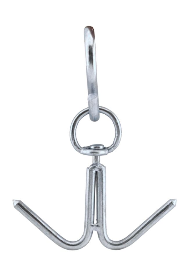 Kasap Et Kancası Kurban Asma Kancası Dönerli Çift Taraflı 10 mm Metal Çengel