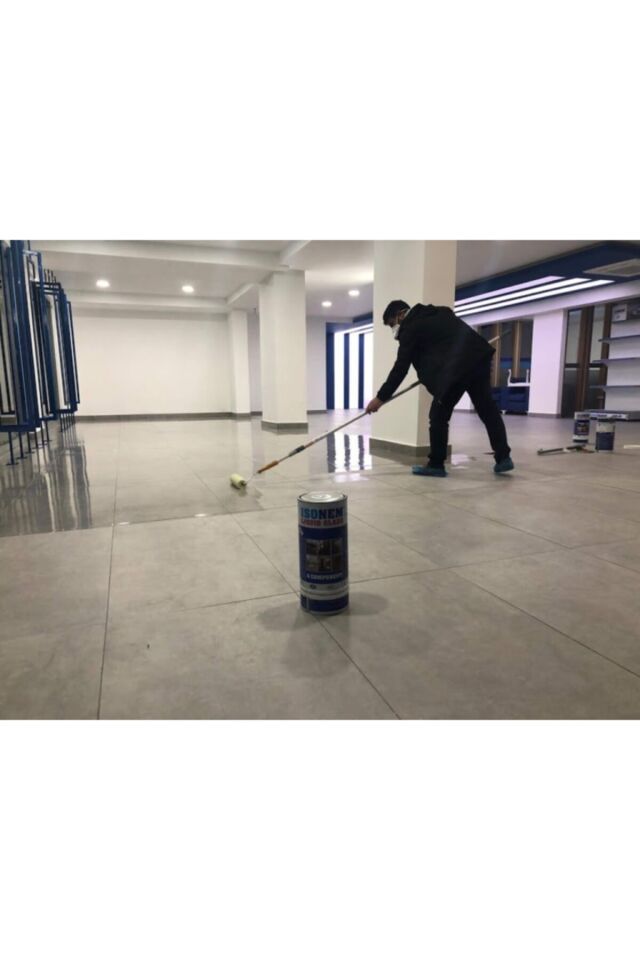 Liquid Glass 2 Kg Set Sıvı Cam Şeffaf Su Yalıtım Malzemesi Tek Ebat