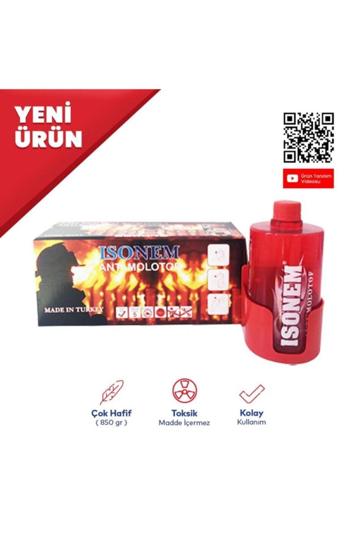Isonem Anti Molotof Atılabilir Tip Yangin Söndürücü 850 Gr YNG12_1
