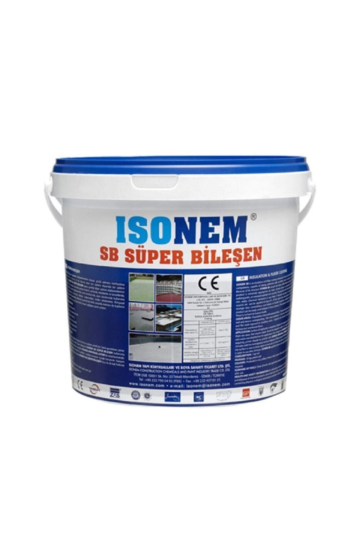Isonem Sb Süper Bileşen Uv Dayanımlı Su Yalıtımı 5 Kg - Gri
