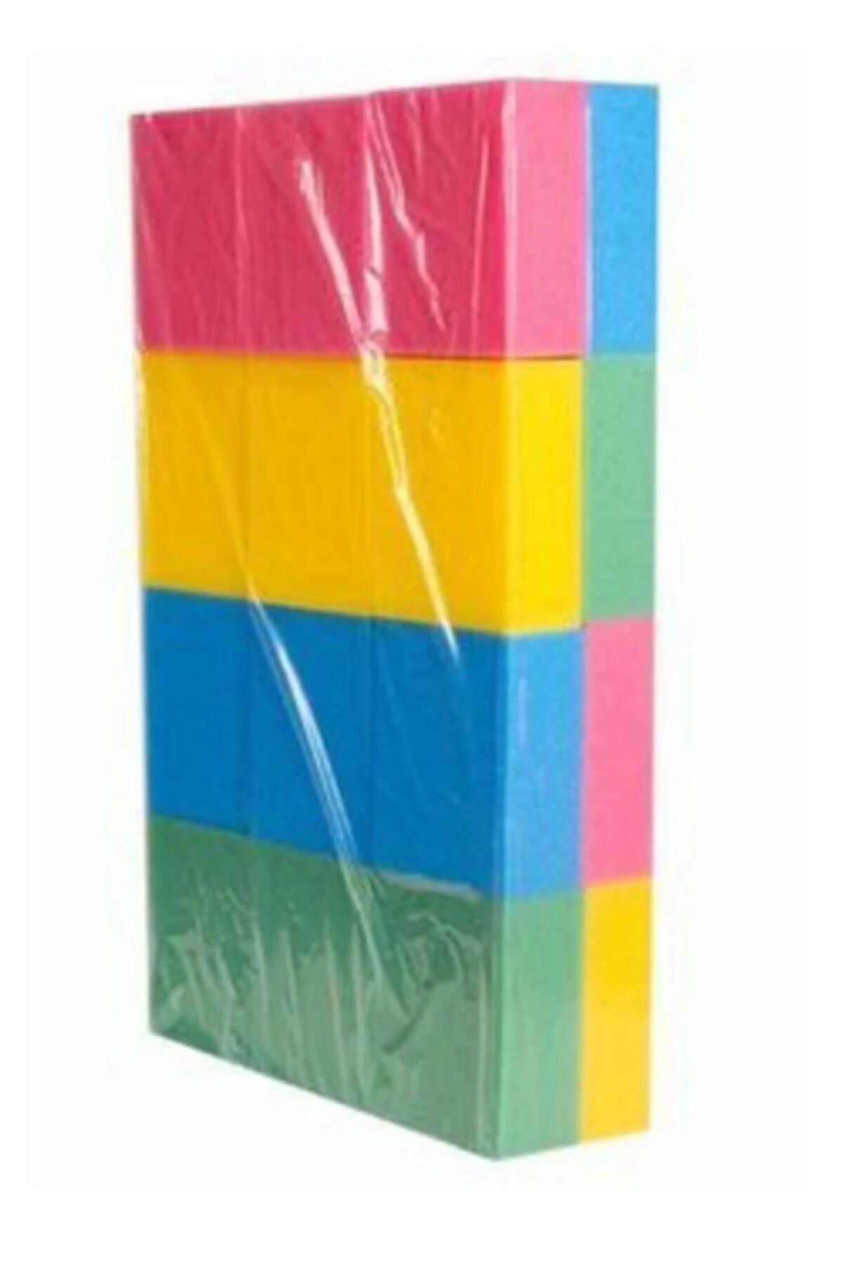 Temizlik Araba Yıkama Sıva Sıvacı Süngeri - Karışık Renkli - 24'lü Paket - 13x16 Cm.