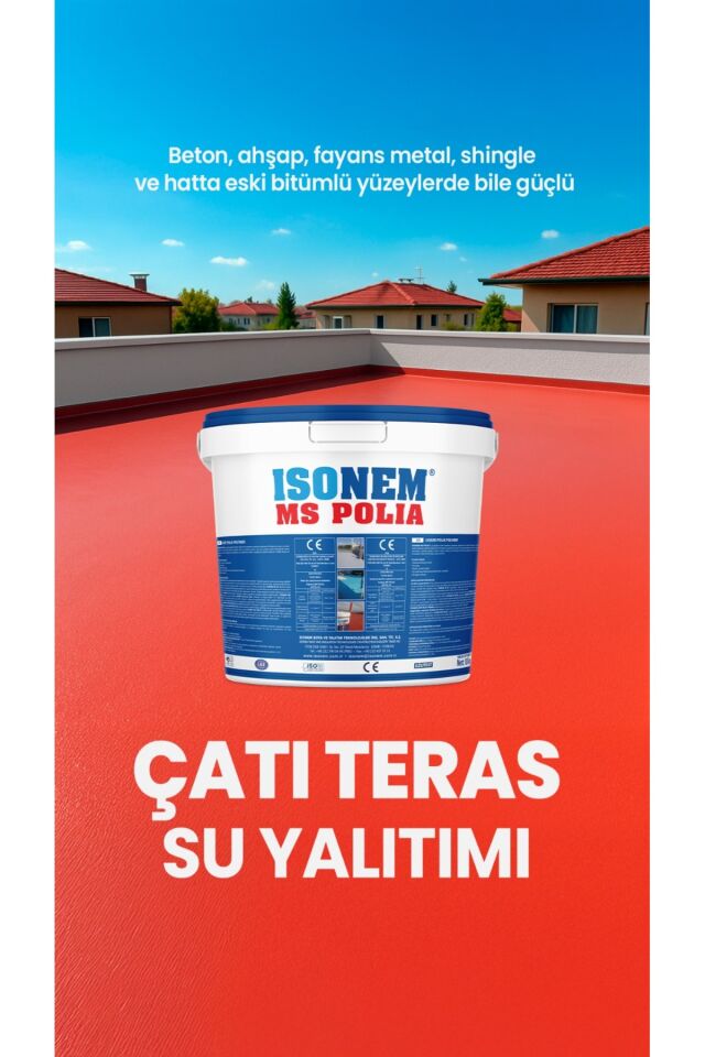 Ms Polia Su Yalıtımı 18 Kg Beyaz