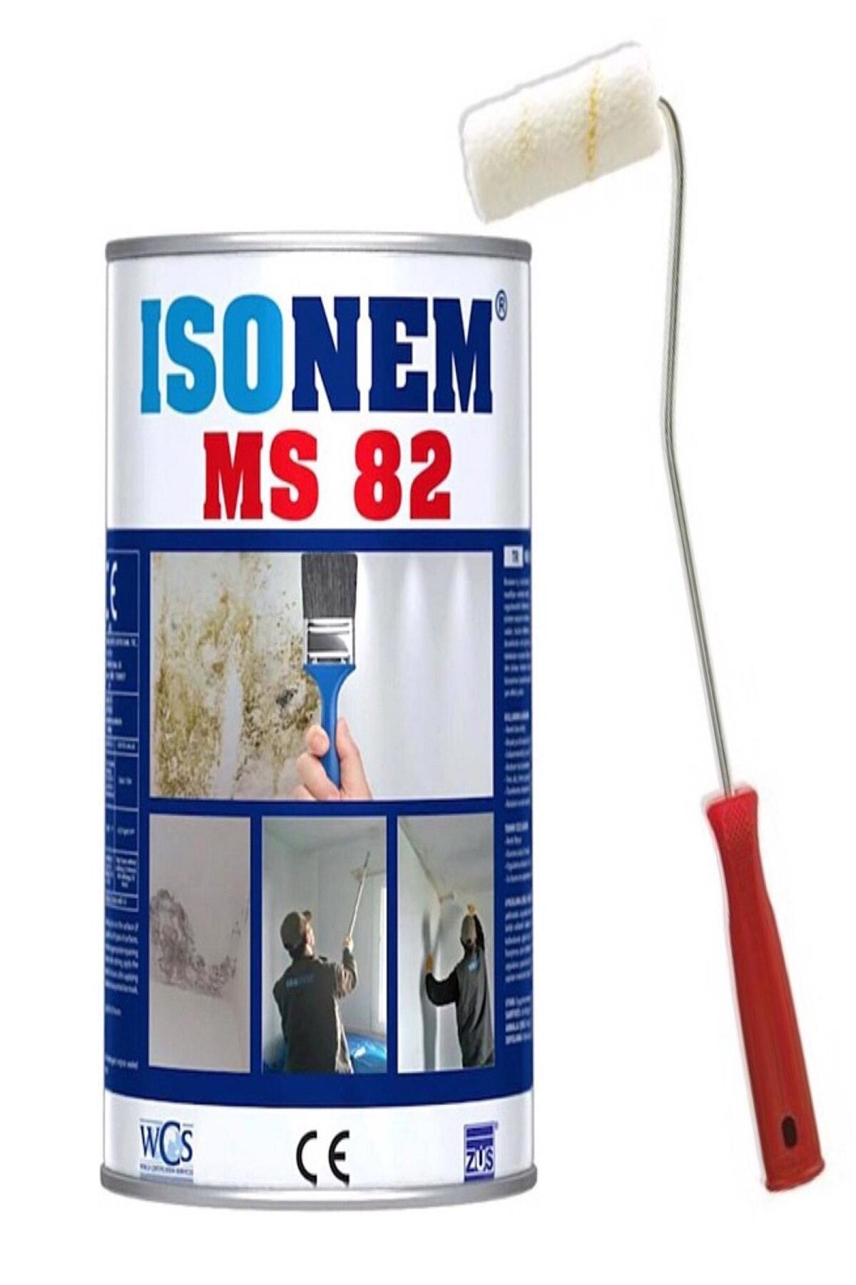 Isonem Ms 82 Nem Ve Rutubet Boyası 5 Kg Rulo Hediyeli BEYAZ