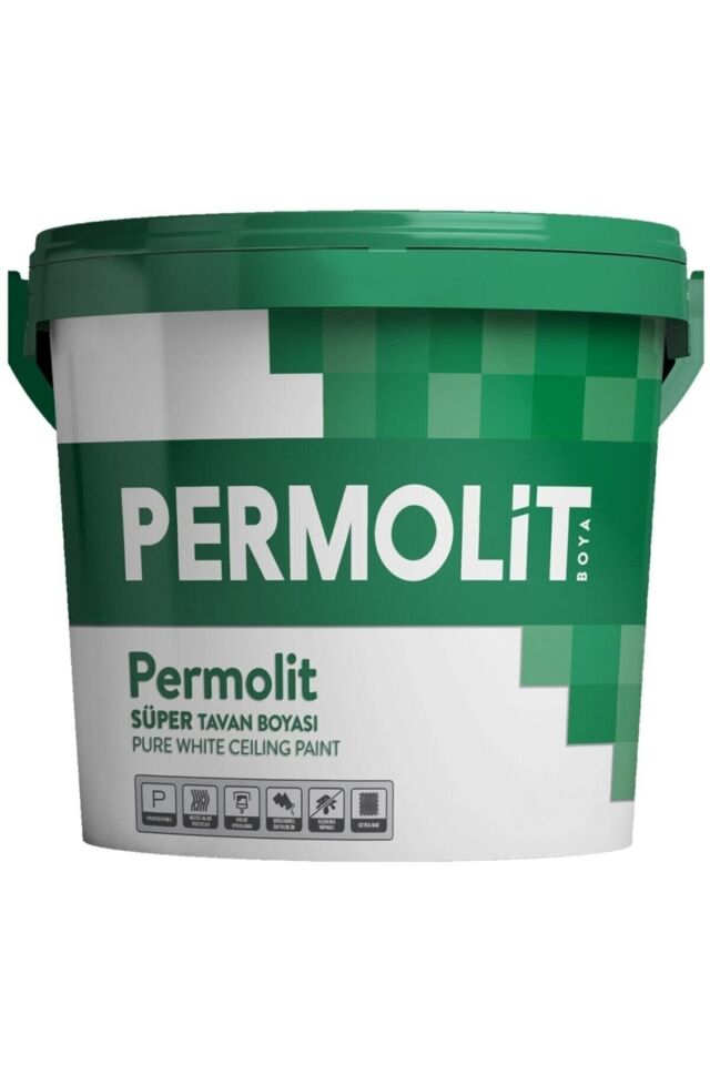Süper Tavan Boyası Beyaz-17,5 Kg