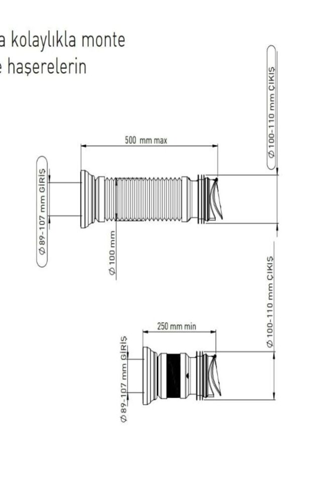 Körüklü Çekvalflı Kada