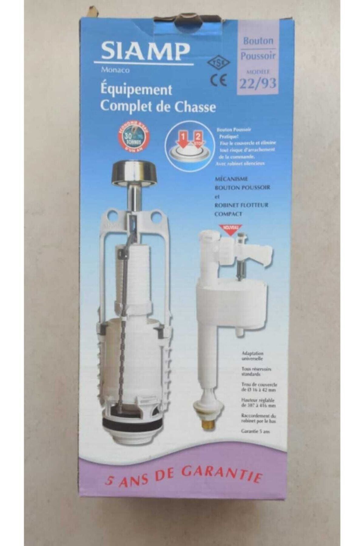 Tema Siamp 22/93 Basmalı Klozet Rezervuar Iç Takımı